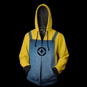 Despicable Me Minion Hoodie Sweatshirt
